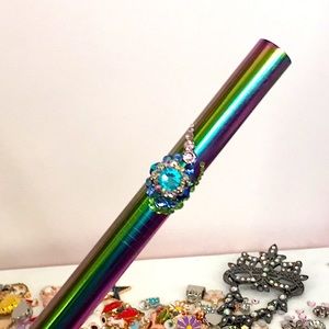 Swarovski Crystals Boba Straw